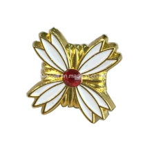 Diamond Plated Unique Shape Lapel Pin Promotion